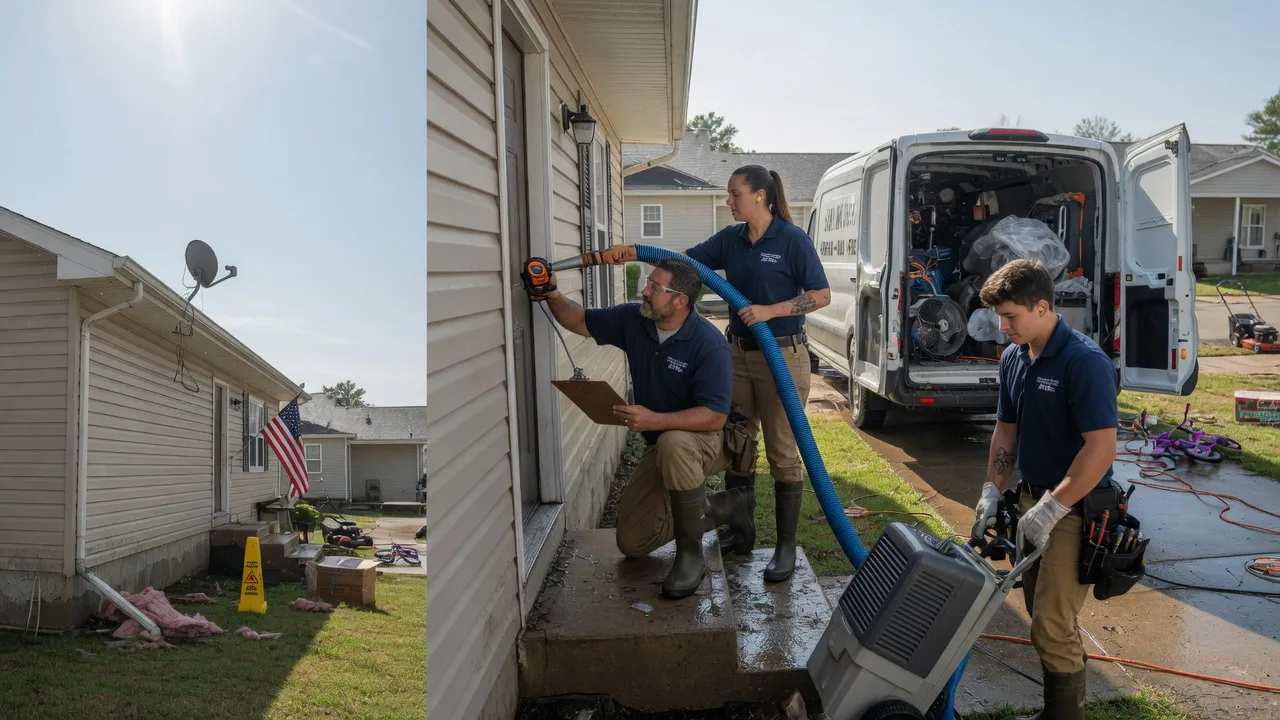 Ceiling Water Damage Restoration in Elrosa, MN near me